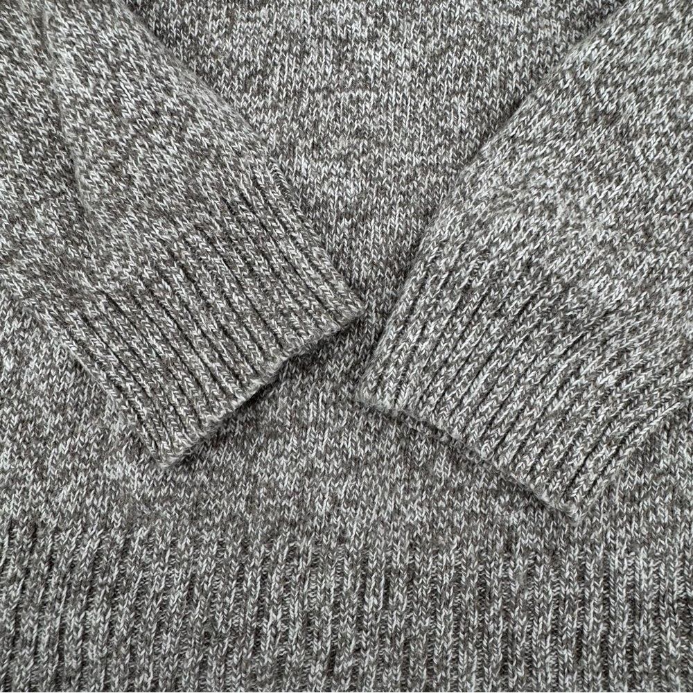 O’Hanlon Mills Fair Isle Sweater Wool Blend Nordic Knit Gray Women’s M - Picture 9 of 10